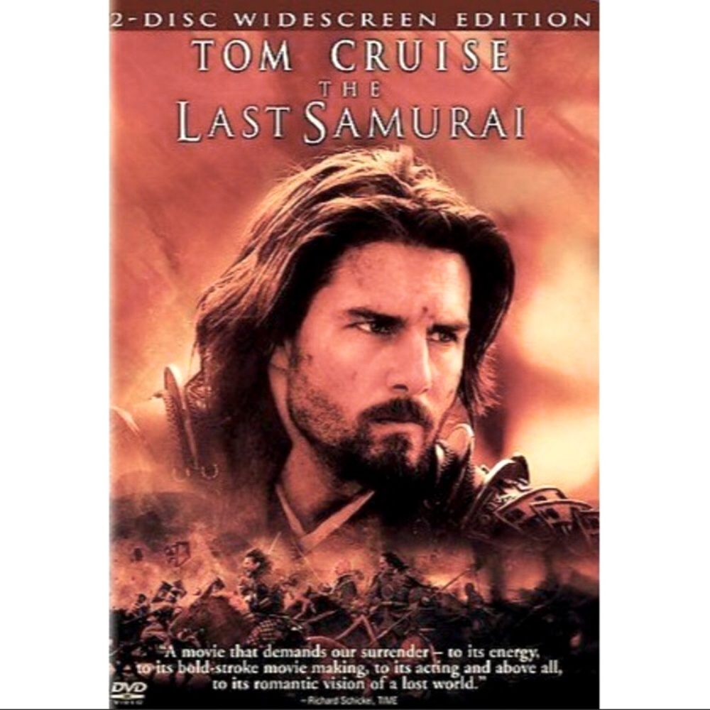 The Last Samurai - Tom Cruise - 2 Disc DVD Set Widescreen Movie ~ Perfect